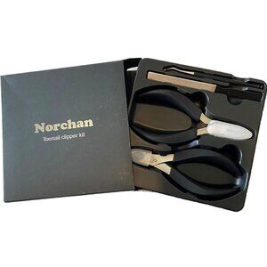 Norchan Toenail Clipper 4 Piece Kit Precision Tools For Tough Toenails & Ingrown